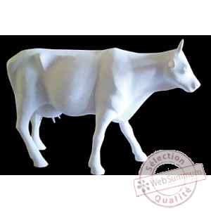 Figurine Vache cow white 32cm Art in the City 80600