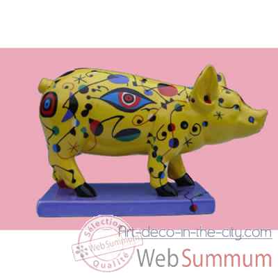 Figurine Cochon - Party Piggies - Deco-Ole - PAP03