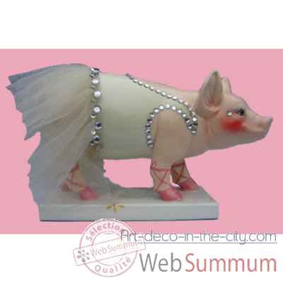 Video Figurine Cochon - Party Piggies - Piggy en pointe - PAP16