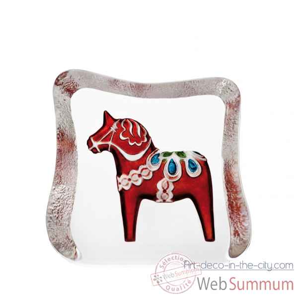 Cheval de dalecarlie , rouge , traditionnel design r ljubez Mats Jonasson -26124