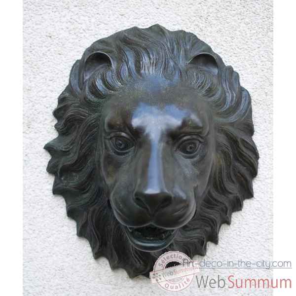 Tête de lion fontaine -B1087