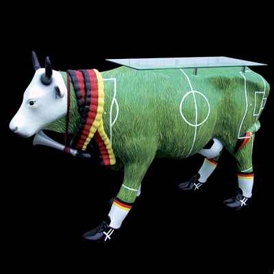 Vache Soccer-Table Cow in Country Design Art in the City - 80906